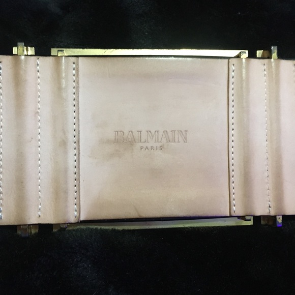 🖤BALMAIN Women's Black Wide Velvet Belt🖤 - Picture 8 of 8